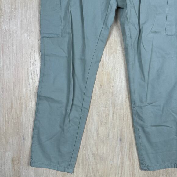Sam Edelman Seafoam Utility Trouser Belted Coastal High Rise Casual Pants 29 - Picture 5 of 14
